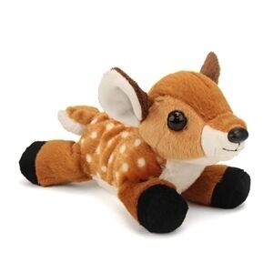 Adorable Brown Plush Deer Toy